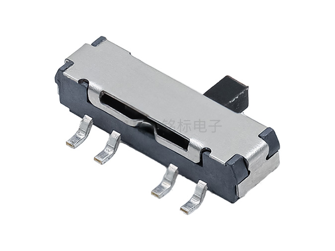 側向撥動開關13*（3.5+H）*3.5mm（貼腳）