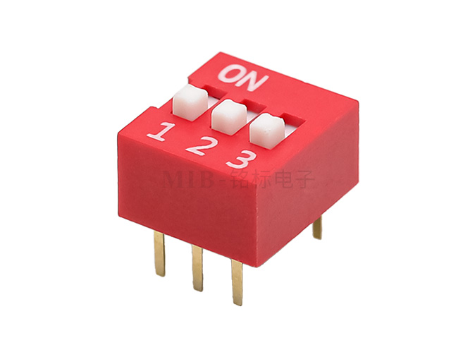 3P平撥開關9.14*9.9*6.7mm（2.54）